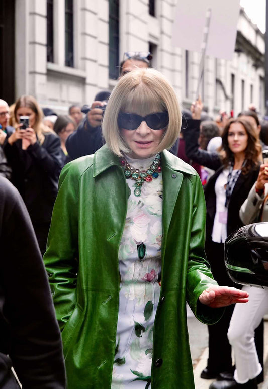 Anna Wintour makes her way to Milan Fashion Week - Photo by Alessio Moro - Anna Wintour at Marni Fashion Show