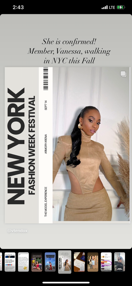 For the 1st time EVER - Miss Manchester will walk in NYFW this September