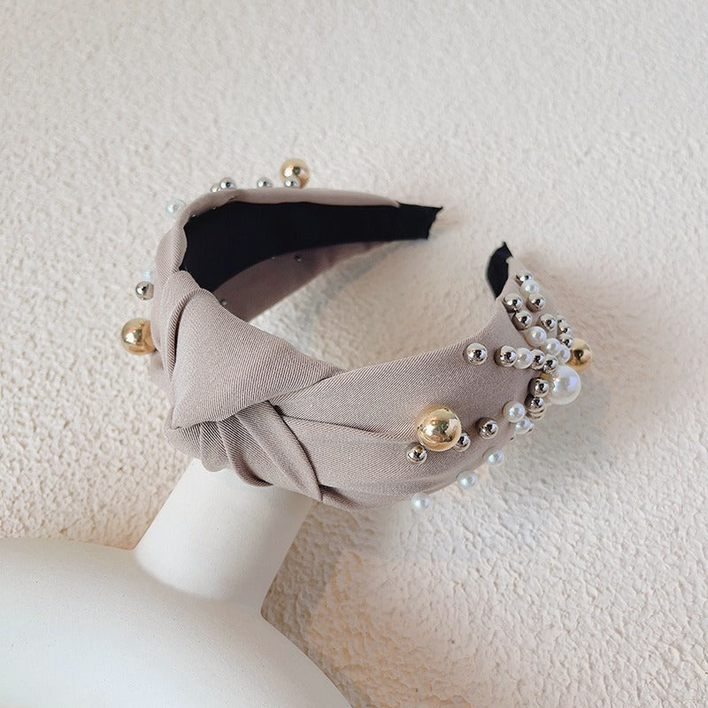 Pearl Knotted Headband