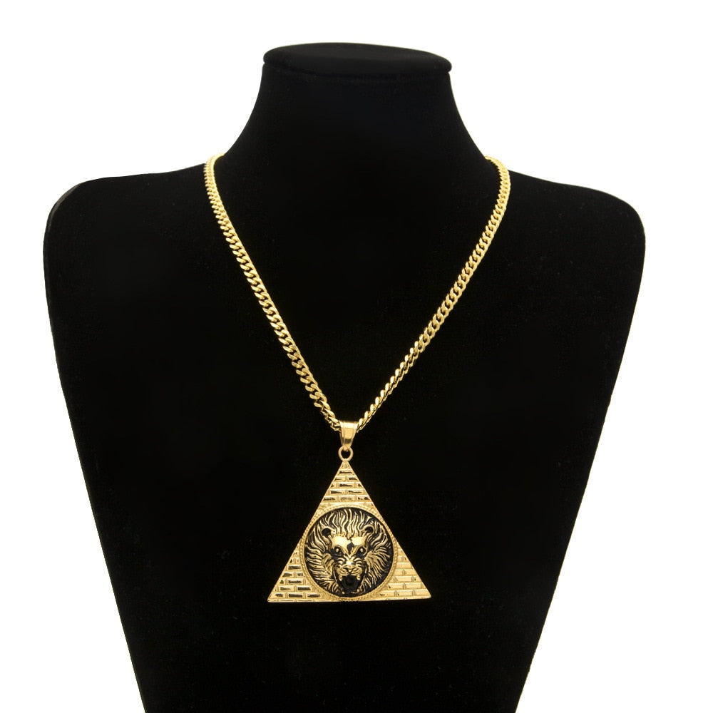 Lion Pendant Necklace