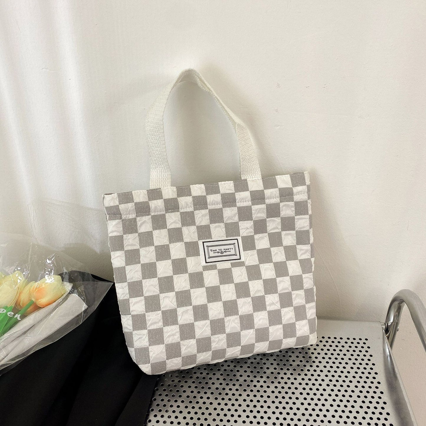 Checkerboard Shoulder Bag - Other Colors