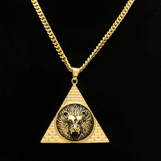 Lion Pendant Necklace