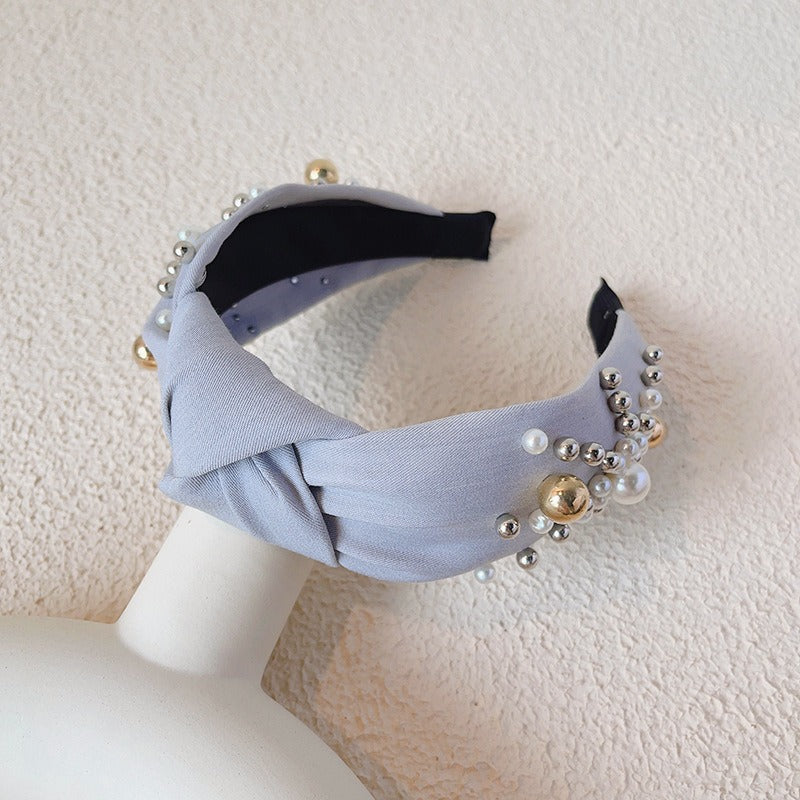 Pearl Knotted Headband