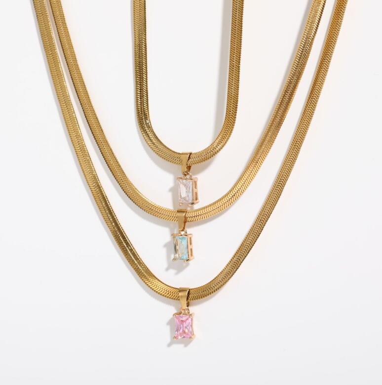 Crystal Pendant Necklace