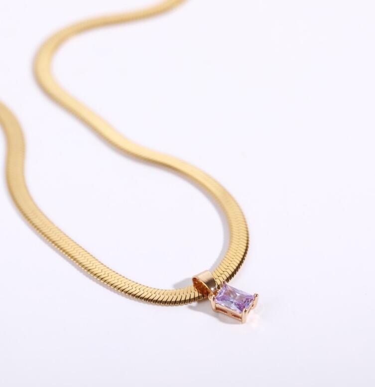 Crystal Pendant Necklace