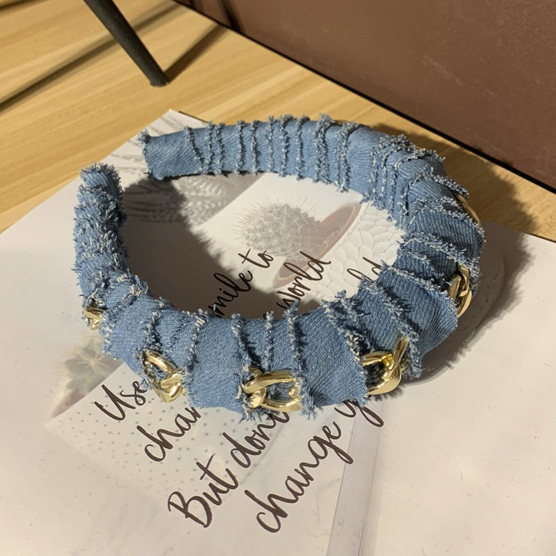 Denim Headband