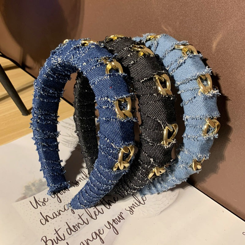 Denim Headband