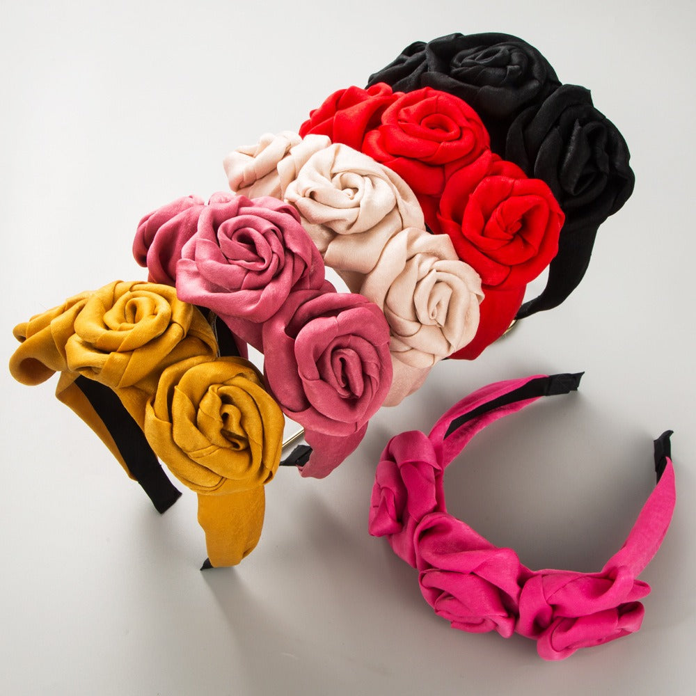 Rose headband