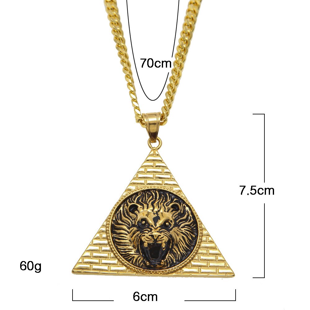 Lion Pendant Necklace