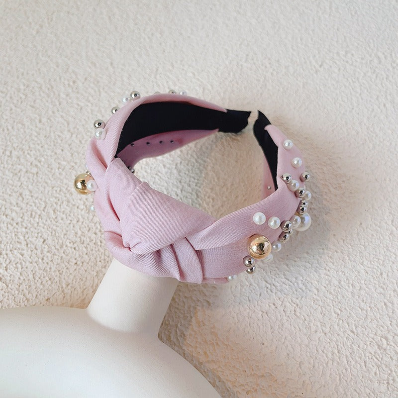 Pearl Knotted Headband