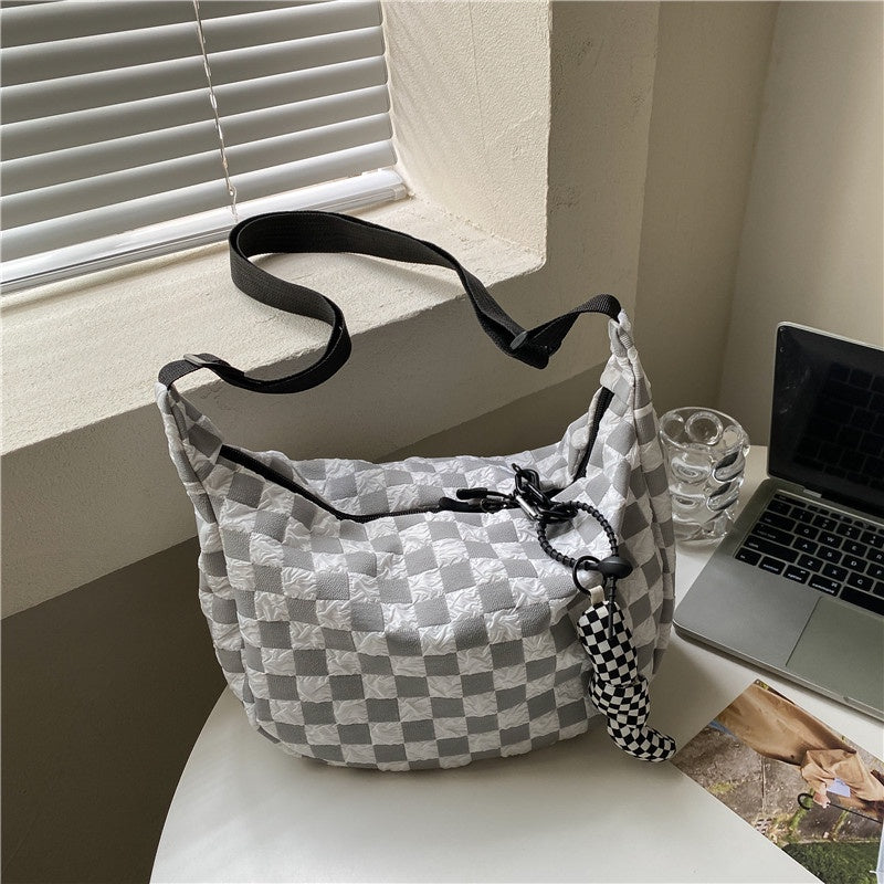 Blogger Favorite Checkerboard Dumpling Bag