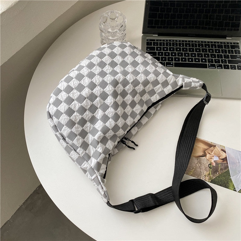 Blogger Favorite Checkerboard Dumpling Bag