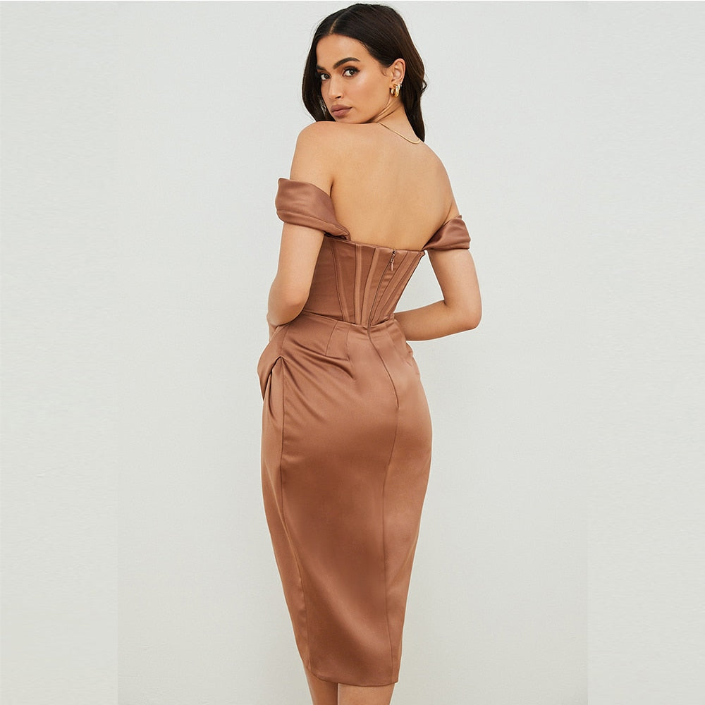 Blogger Favorite Satin Bodycon Dress