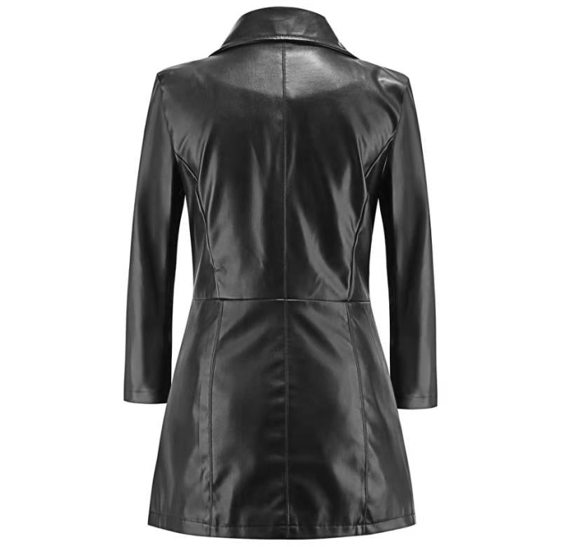 Blogger Favorite Leather Jacket - Long