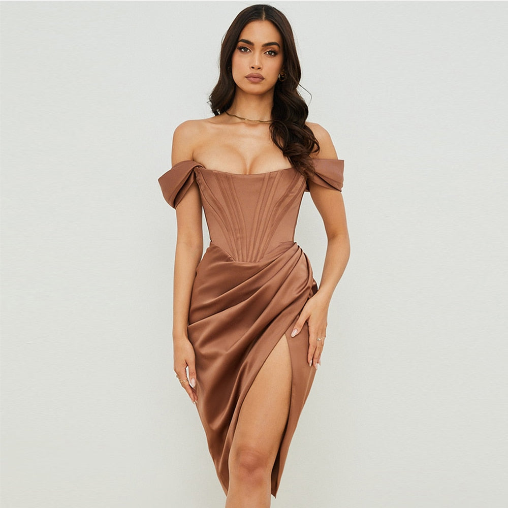 Blogger Favorite Satin Bodycon Dress